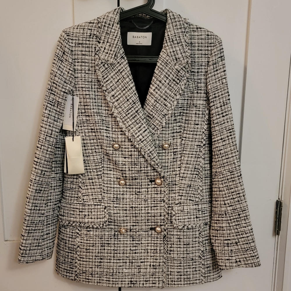 BABATON TWEED JACKET/BLAZER